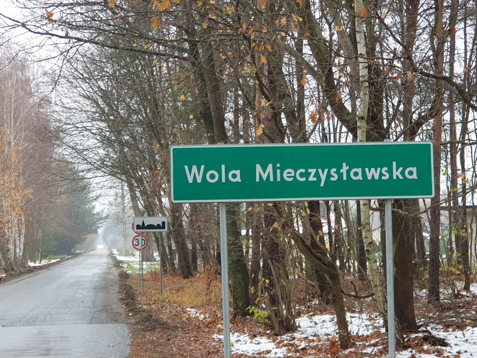 Droga 1542 L Wola Mieczysławska – przebudowa.