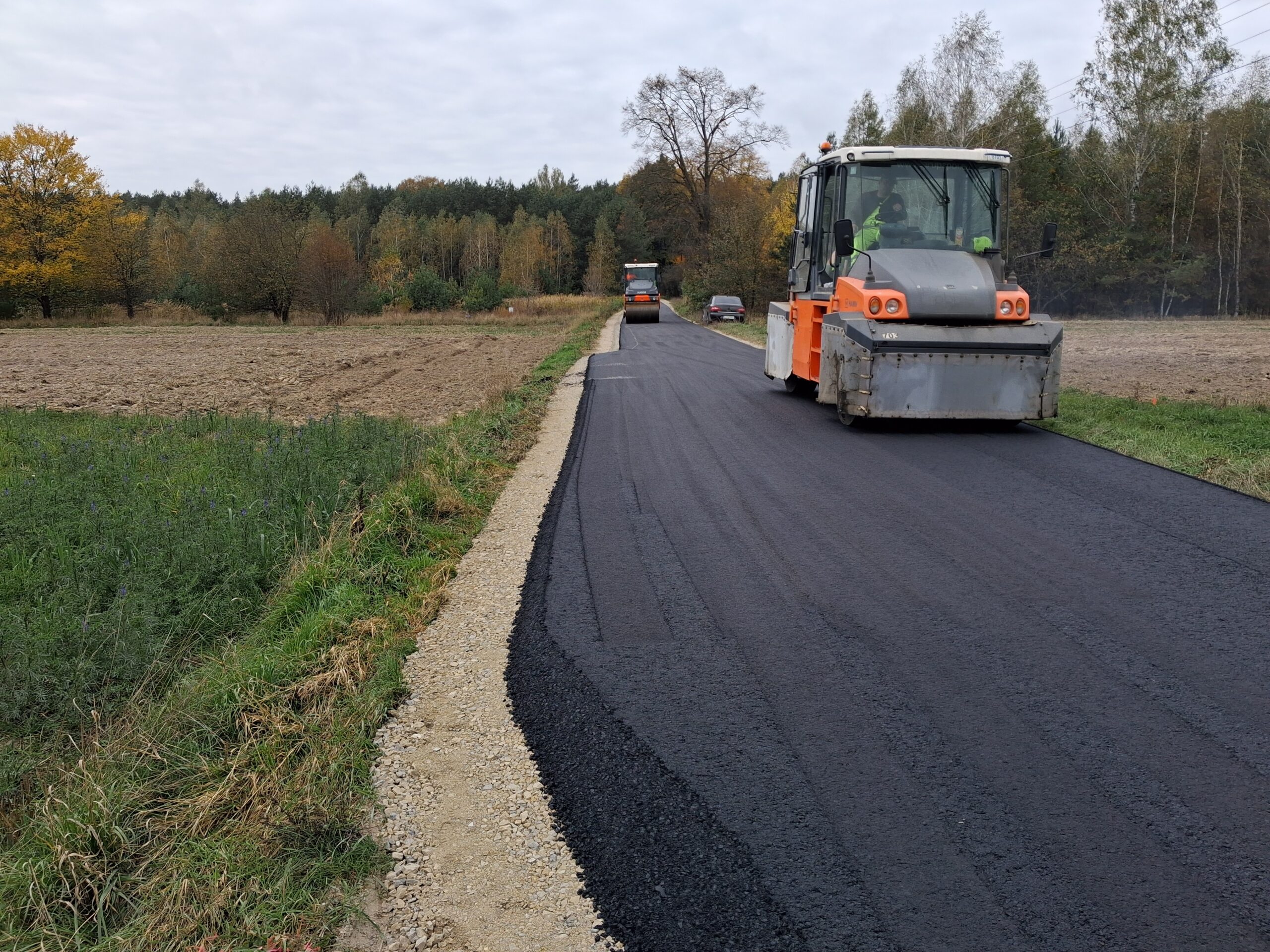 Read more about the article Droga powiatowa nr 1541- remont w miejscowości Wólka Mieczysławska.