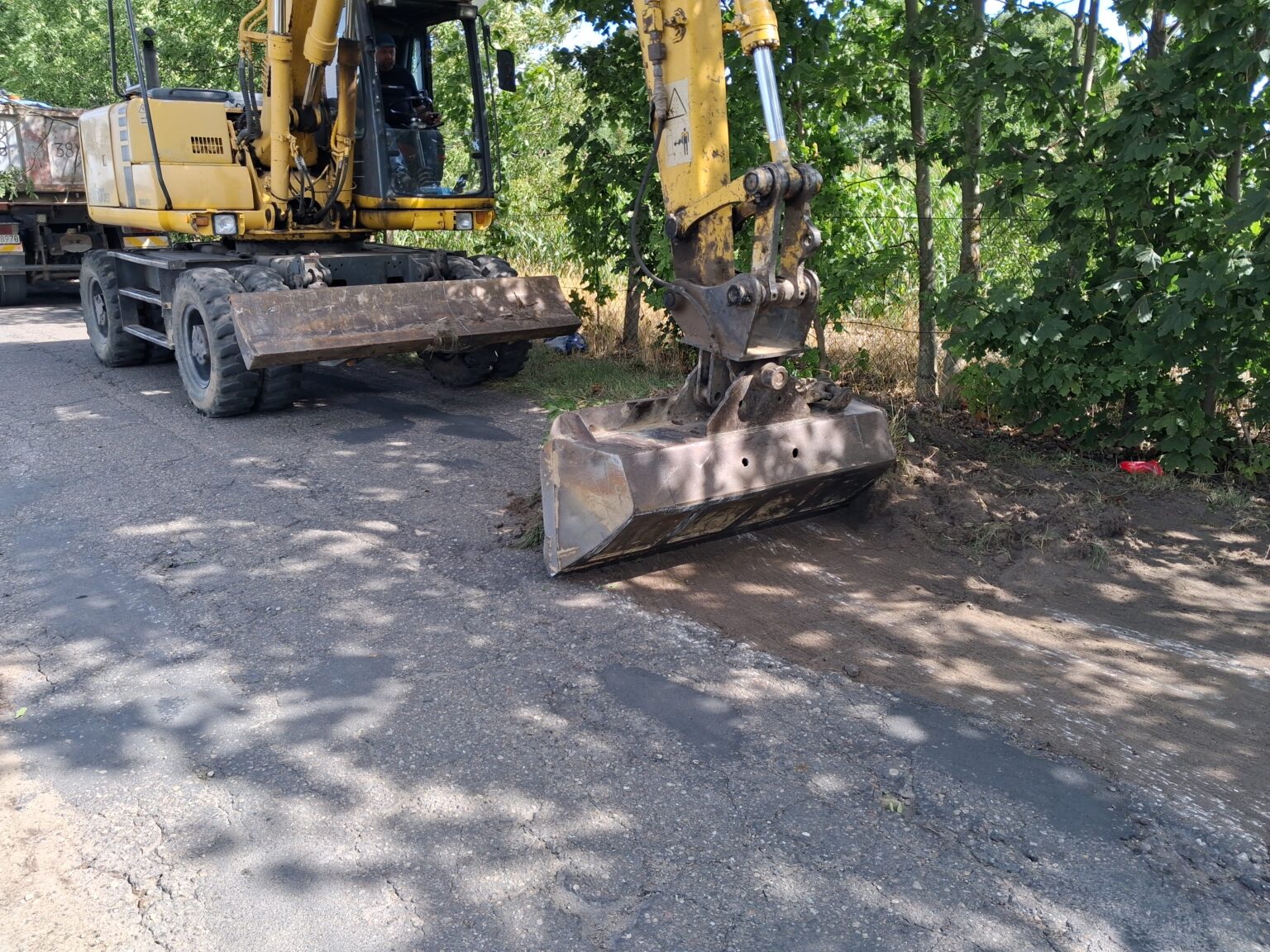 Remont drogi Powiatowej nr 1543 L na długości około 500 m.