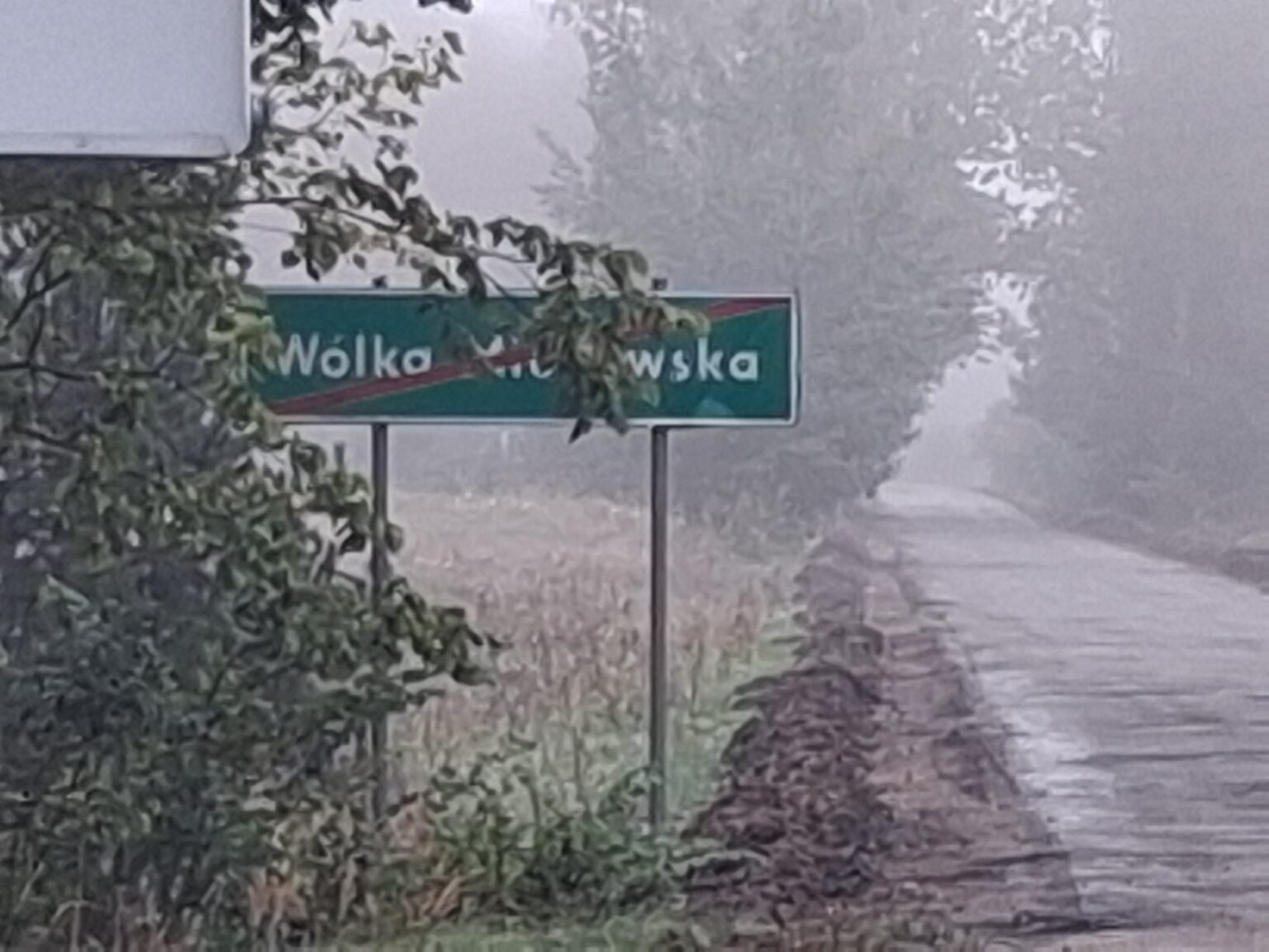 Remont drogi powiatowej nr 1507 L na długości około 380 m w miejscowości Rawa – Wólka Michowska.